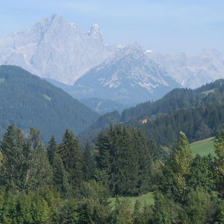 Hotel Haus Dachstein Schnitzer Eben Im Pongau Exterior foto